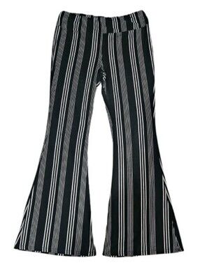 No Boundaries Black/White Striped Lounge Pants Juniors Size XL